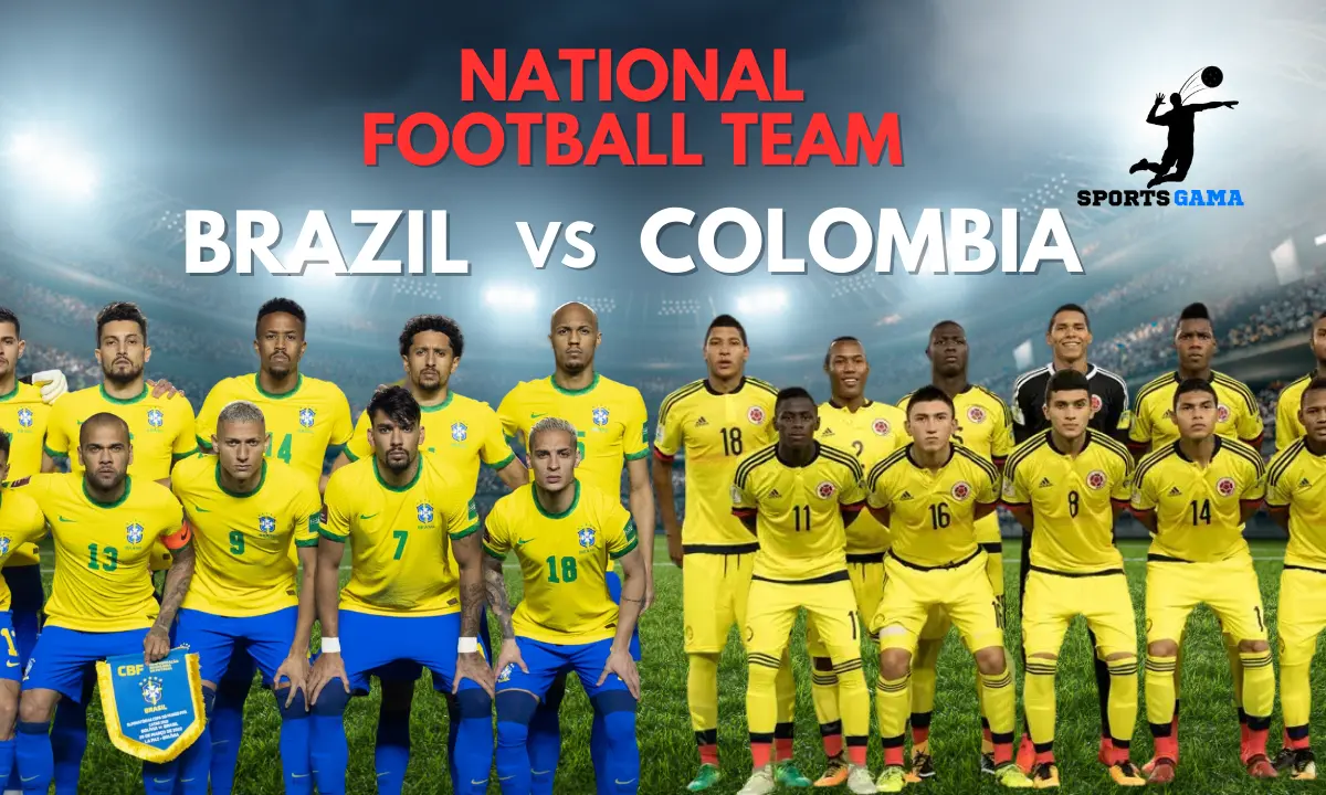 Brazil National Football Team vs Colombia National Football Team Lineups