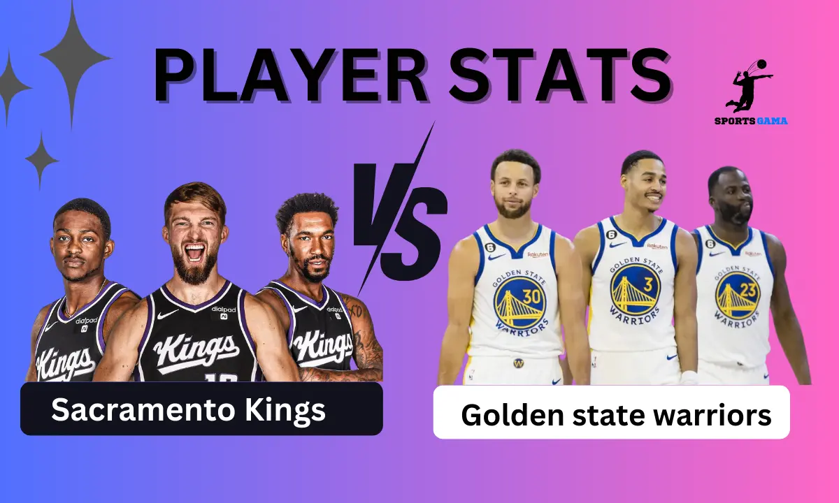 Sacramento Kings vs Golden State Warriors Match Player Stats