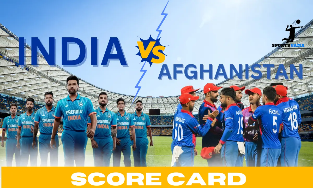 india national cricket team vs afghanistan national cricket team match scorecard