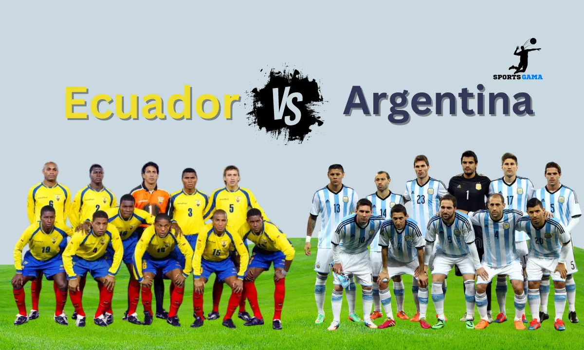 Argentina National Football Team Vs Ecuador National Football Team Lineups