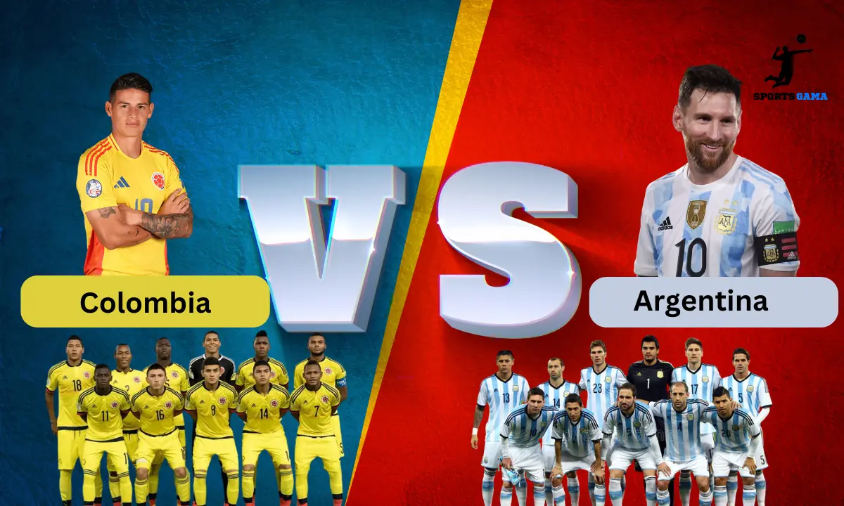 Argentina National Football Team vs Colombia National Football Team Lineups