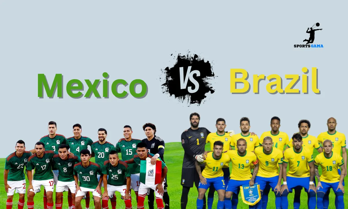 Mexico National Football Team vs Brazil National Football Team Lineups