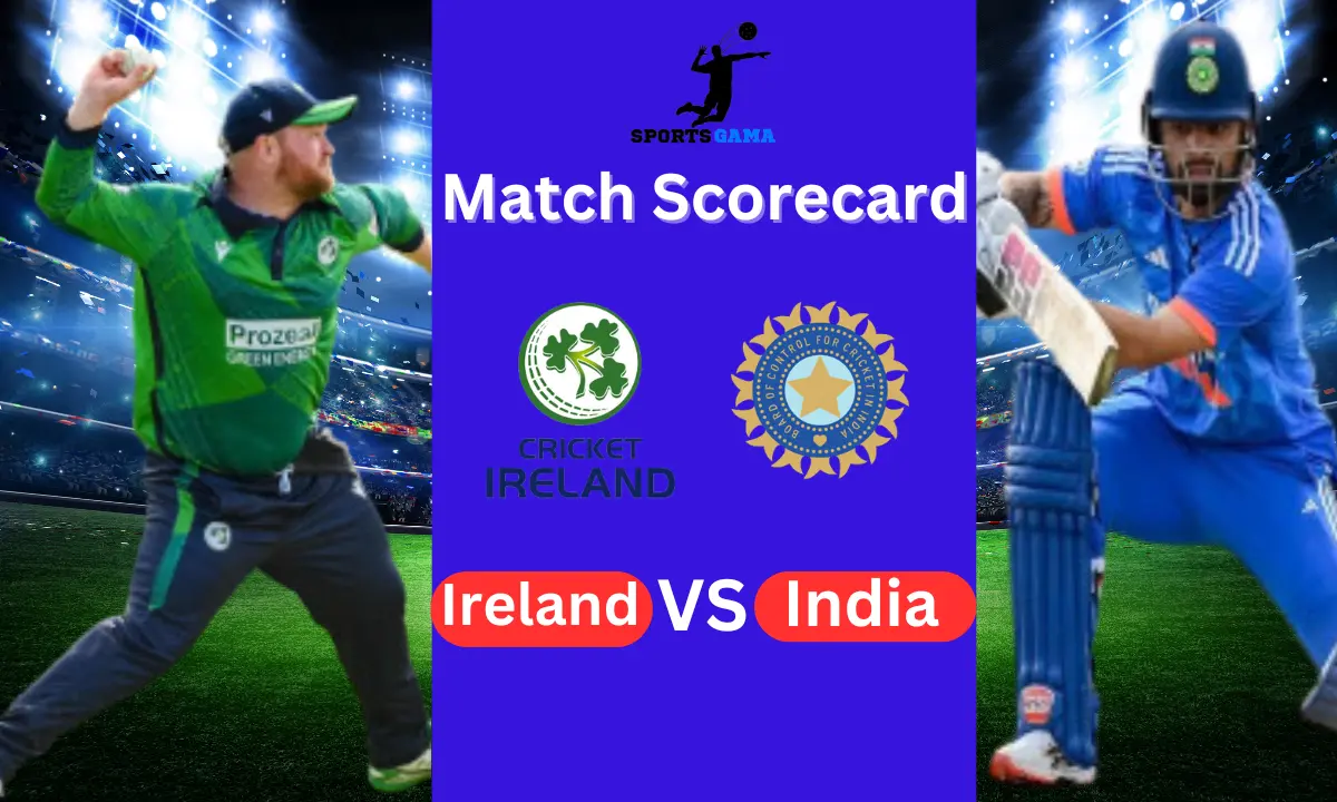 ireland cricket team vs india national cricket team match scorecard