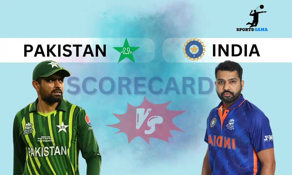 pakistan national cricket team vs india national cricket team match scorecard