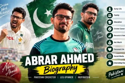 Abrar Ahmed Biography
